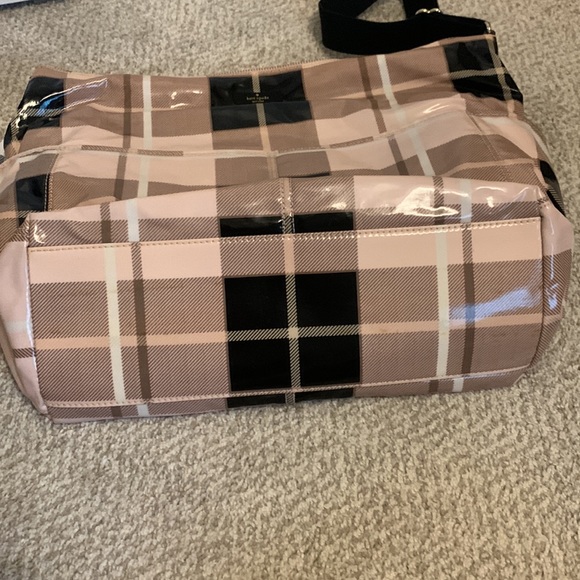 Kate Spade Daycation Serena Baby Bag-Pink Plaid - Picture 5 of 12
